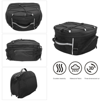 Sac de selle de moto en nylon 20L pour rénovation/mise à niveau