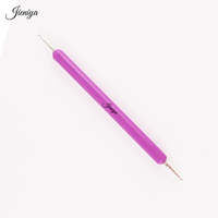 Spot marchandises multicolore acrylique poignée en plastique Double tête métal pointillage outil strass sélecteur point perceuse stylo 5 pièces ensemble