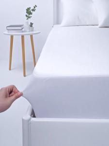 แผ่นรองนอนถักแบบกันน้ำ 100% ระบายอากาศได้ดี พร้อมผ้าคลุมที่นอนแบบมีซิป ป้องกันไรฝุ่นและแบคทีเรีย - Product Image 2