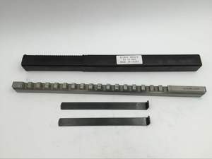 Spiebaan Broach Gereedschap Metric/Inch Size Push Type 3/4/5/6/8/10/12/14/16/18Mm Hss Cutter - Product Image 4