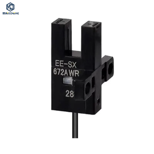 Serie EE-SX672A-WR EE-SX670 EE-SX671 EE-SX673 EE-SX674 Fotomicrosensor de Tipo Ranura de 5 mm con Varias Salidas y Cables - Product Image 1