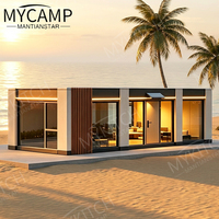 Capsule spatiale modulaire en acier pour bureau et hôtel, design moderne respirant, épaisseur standard, assemblage facile pour villa et appartement