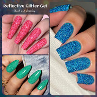 MTSSII Kit de Gel à Ongles Pailleté Réfléchissant de Haute Qualité, Vente en Gros OEM Marque Privée pour Fournisseur de Salons de Manucure