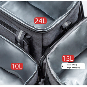 Tas Tote pendingin kotak piknik bebas bocor Oxford cetak Logo kustom dengan tali bahu termal tas pendingin makan siang terisolasi - Product Image 2