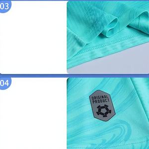 Ensemble de maillots de football pour enfants, été, séchage rapide, impression par sublimation, col rond, coupe classique, vêtements de sport pour garçons - Product Image 1