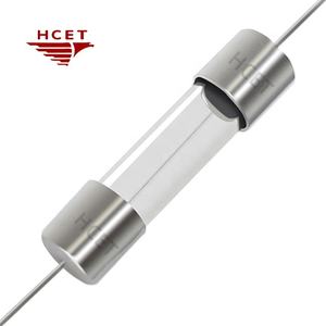 HCET 250 В, 10 А, Термопредохранитель с задержкой времени, стеклянный керамический цилиндр с осевым проводом, медленно выдувные предохранители - Product Image 3