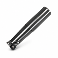 Barre de fraisage à alimentation élevée MFH10 avec plaquettes SOMT10, fraise à face indexable à 14 degrés, porte-outil de fraisage CNC, queue de 25-32 mm, 2T 3T