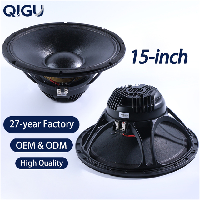 bQP15-096 15inch loudspeakers audio sound equipment 75mm voice coil passive subwoofer outdoor line array speaker system horn