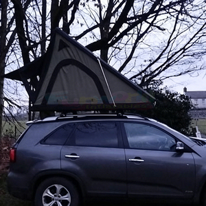 Carpa de Techo Rígida de Aluminio para 4 Personas, Carpa de Camping de Techo Rígido para 5 Personas, Carpa de Techo de Lujo para Automóvil - Product Image 3