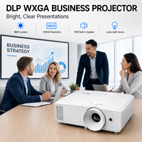 Proyector Empresarial Optoma YDW5512 DLP WXGA de 3800 Lúmenes para Oficinas, con Soporte 3D y Blu-ray 3D