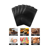 Sachets Doypack Personnalisés en Aluminium Refermables Anti-Odeur avec Fermeture Éclair 3,5x5,1 Pouces, Qualité Alimentaire, pour Stockage et Emballage d'Herbes et de Snacks