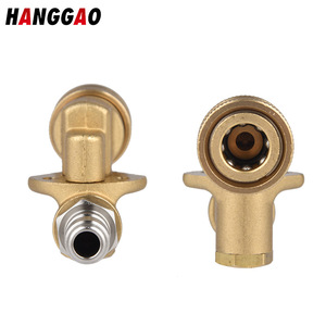 Ensemble de buses pour nettoyeur haute pression HANGGAO, raccord rapide 1/4 pouce, tête de pistolet à pulvérisation réglable en laiton pour le lavage de voitures - Product Image 2