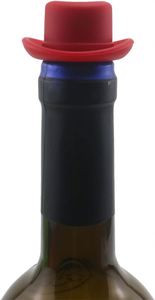 New Design Silicone Cowboy Hat Shaped <b>Wine</b> Stoppers - Cute <b>Wine</b> Accessories - Product Image 5