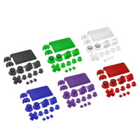 Kit complet de boutons D-Pad, gâchettes L1 R1 L2 R2 pour manette PS4 Slim – Accessoires de remplacement pour console de jeu