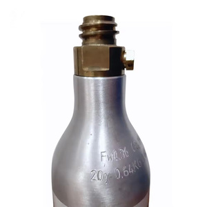 Chứng nhận TUV tped 0.6L nhôm CO2 xi lanh áp suất cao Xi lanh khí dùng trong công nghiệp cho máy Soda và oxy - Product Image 3