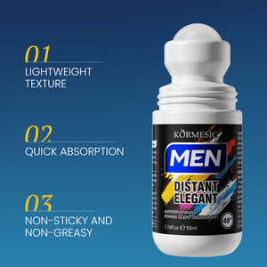 KORMESIC <span class=keywords><strong>Deodorante</strong></span> Roll-on Antitraspirante da 50ml all'Ingrosso, Profumo Romano, <span class=keywords><strong>Deodorante</strong></span> Naturale Organico per <span class=keywords><strong>Uomo</strong></span> - Product Image 6