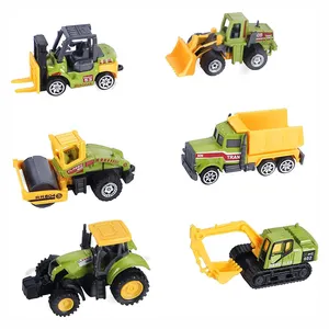 Mini Metal Construção Caminhões Brinquedos 5 Pcs Pequena Liga Caminhão Agrícola Diecast Construção Brinquedos Veículo