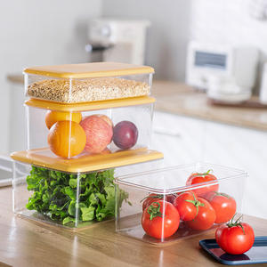 กล่องเก็บอาหาร Shengleju ความจุขนาดใหญ่ ภาชนะซีล PET สำหรับตู้เย็น รักษาความสด - Product Image 3