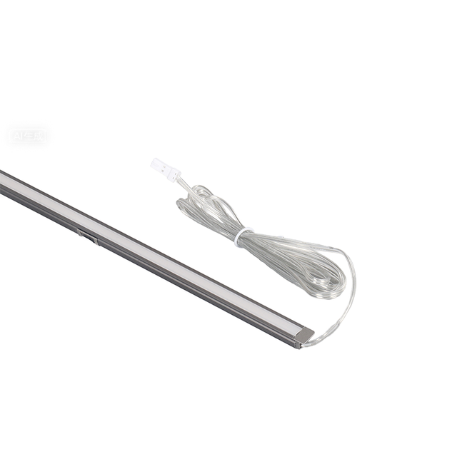 Modern Motion Sensor LED Light for Indoor Cabinet Display with Recessed Mount Dimmable 6000K Daylight