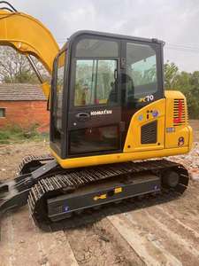 Excavadora sobre orugas Komatsu PC70, máquinas de movimiento de tierra de pequeño tamaño, pc70-8/pc55/pc60, buen precio, pc30 pc01, casi nueva - Product Image 2