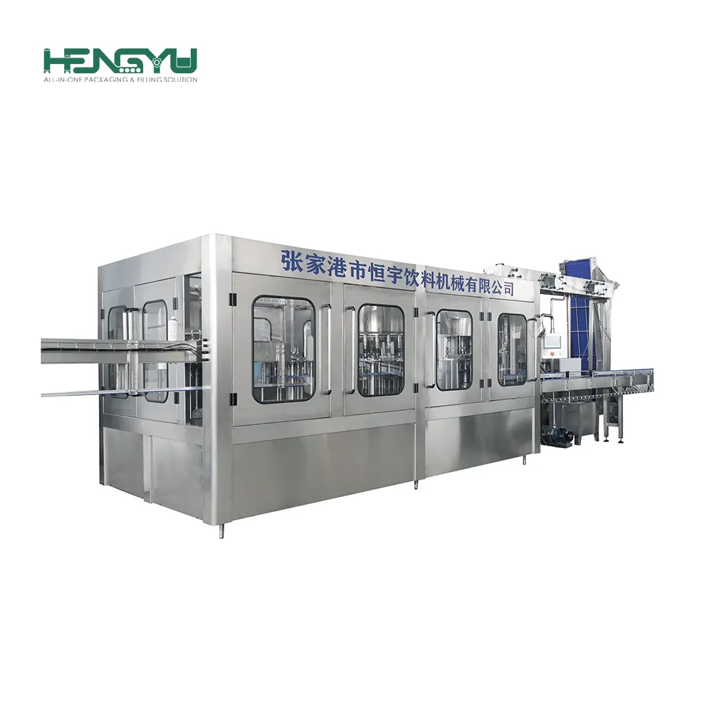 2021 OEM Full Automatic 3 in1 Complete PET Bottle Pure Filling Production Machine Line Equipment Mineral Water Plant Price