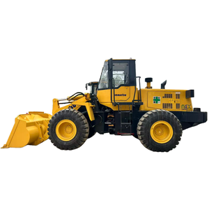 Cargadora de ruedas usada Komatsu WA320, maquinaria de construcción de 14 toneladas, 90% nueva, Komatsu WA30 de segunda mano, cargadora de tamaño mediano fabricada en Japón. - Product Image 1