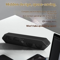 E3588 Soundbar USB Plug & Play Tunggal 5.4 2.0 Speaker Stereo dengan Kontrol Sentuh untuk PC Laptop dan Smartphone
