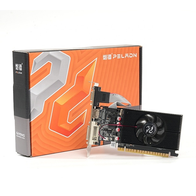 Low Profil Peladn Stock GPU Geforce GT610 2GB GDDR3 VGA Graphics Card GT610 35W 64-bit PC Graphics Card