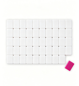 Tuiles de Mahjong Américaines Roses Personnalisées de Luxe en Acrylique Écologiques Durables Pliables Intérieur/Extérieur Enfants Vente en Gros Marque <span class=keywords><strong>Yuxi</strong></span> - Product Image 3