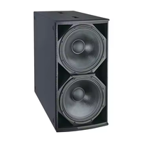 CVR 1200W double 18 pouces intérieur système de basses actives extérieur Line Array haut-parleurs de subwoofer passifs