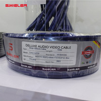 Câble de raccordement réseau LAN personnalisé 80m/100m Ethercon Cat6A pour la connexion de la console de mixage numérique, du signal audio/vidéo