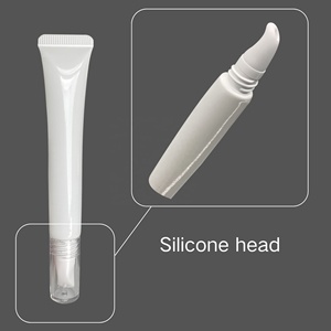 Tuýp đựng son bóng, son dưỡng môi nhựa trống in logo tùy chỉnh, có đầu cọ gốm, bao bì mỹ phẩm - Product Image 4