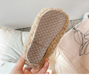 Bottes <span class=keywords><strong>de</strong></span> neige en cuir suédé <span class=keywords><strong>de</strong></span> haute qualité Bottes <span class=keywords><strong>de</strong></span> <span class=keywords><strong>ski</strong></span> d'hiver à bout rond - Product Image 6