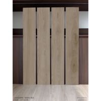 Carreaux mats émaillés en céramique imperméable de haute qualité 200*1000 bois de porcelaine comme pour sol de cuisine chambre