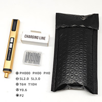 Destornillador Inalámbrico Industrial de Precisión 10 en 1 con Batería de Iones de Litio y Motor sin Escobillas SW-88A para Teléfonos Móviles, Relojes y Gafas