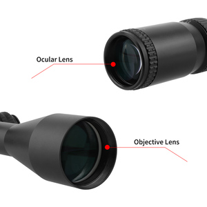 Mới đến 5-22x50 đốm phạm vi đầu tiên tiêu cự máy bay mrad chiến thuật với màu đỏ và màu xanh lá cây ánh sáng 6061 hàng không vũ trụ nhôm cho săn bắn - Product Image 6