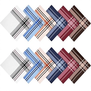 Écharpe carrée en coton à motif écossais, style décontracté, multifonctionnelle, utilisable en toutes saisons - Product Image 1