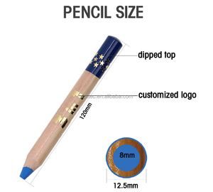 Crayons lavables non toxiques de 12 couleurs, crayons géants naturels pour enfants, crayons à colorier Woody et crayons aquarelle - Product Image 6