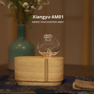 High-quality Eco-Friendly Literary Youth Essential <b>Oil</b> <b>Diffuser</b> Mist Type USB Mini Portable Travel Aromatherapy Machine Wooden - Product Image 2