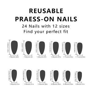 AIERFEI grandi punte unghie finte a mandorla lunghe Nude marrone occhio di gatto stampa sulle unghie OEM Private Label Glitter Stick on Nails Collection - Product Image 6