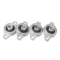 Roulement à bride rhombique miniature en alliage de zinc KFL08, alésage 8 mm, bloc à 2 boulons, précision P6, faible bruit pour imprimante 3D/CNC