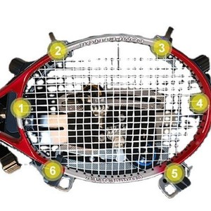 Máquina de encordar manual Greens Tabletop para raquetas de bádminton y tenis, herramienta de encordado de doble propósito, diseño duradero - Product Image 3