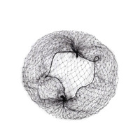 MIO 20 pièces par paquet Ballet filet à cheveux maille jetable Nylon maille filet à cheveux casquette en Nylon pour femmes filles danse Cosplay filet à cheveux élastique