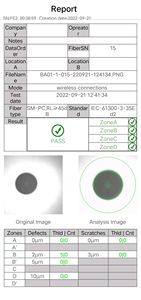 เครื่องมือทำความสะอาดไฟเบอร์แบบไร้สาย Onefind รุ่น WF300P คล้ายกับ EXFO FIP-435B - Product Image 5