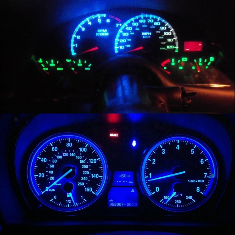 chevy silverado gauge cluster lights