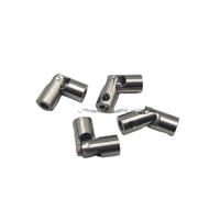 Junta universal única de micro aluminio inoxidable mecanizado CNC personalizado