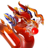 Carafe à vin en forme de Dragon en Borosilicate soufflé à la main