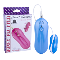 Honey Flutter Mini Bullet Vibrator ABS Soft-Touch-Beschichtung 10 Modi Wasserdicht Fernbedienung Geräuscharm Vaginaler Persönlicher Massager