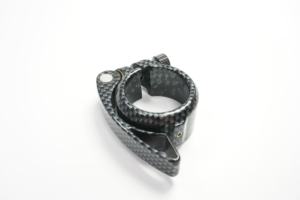 YT pabrik klem dudukan sepeda logam campuran H-35 38-40.8mm tiga lubang 25mm diperkuat QR warna kustom DH MTB OEM - Product Image 6