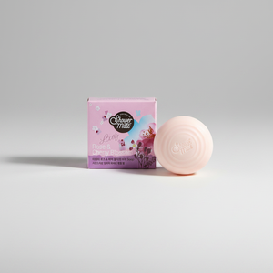 Savon Lovely Rose & Cherry Blossom Shower Mate 90g Produit de beauté aromatique - Product Image 2